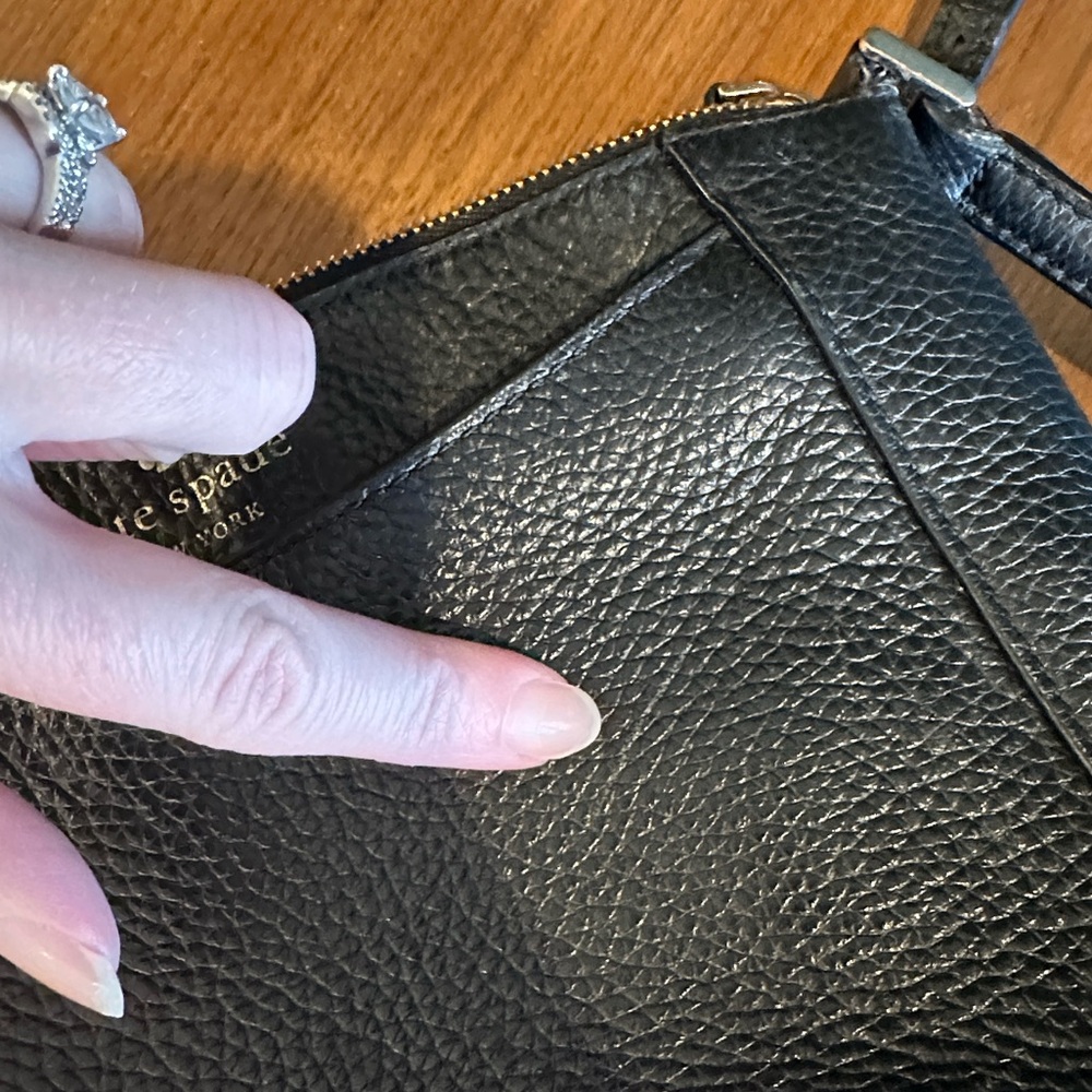 Kate Spade Monica Pebbled Leather Crossbody - Picture 7 of 8